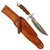 DRAFT Original U.S. Cold War Richard Batson 1983-Dated Ranger Etched Fighting Knife in Correct Leather Sheath by Gutcher with Sharpening Rod - Extremely Rare Original Items