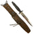 Original U.S. Cold War Era “FUCK COMMUNISM” Engraved Gerber MkII Fighting Survival Knife with Scabbard & “HAL LEFT” Airborne Motif - Serial A5466S, Made in 1982 Original Items