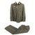 Original German WWII Heer Infantry Leutnant's M36 Field Uniform Tunic with Infantry Piped Trousers Original Items
