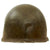 Original U.S. WWII 1942 26th Infantry Division “Barn Find” M1 McCord Front Seam Fixed Bale Helmet with Shell Inscriptions & MSA Liner - Staff Sergeant Painted Original Items