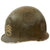 Original U.S. WWII 1942 26th Infantry Division “Barn Find” M1 McCord Front Seam Fixed Bale Helmet with Shell Inscriptions & MSA Liner - Staff Sergeant Painted Original Items
