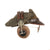 Original U.S. WWII Army Air Force Officer “Fly-Weighter” Crusher Cap by Lewis With HB-7 Headset & Aviator Sunglasses - Size 6¾ Original Items