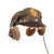 Original U.S. WWII Army Air Force Officer “Fly-Weighter” Crusher Cap by Lewis With HB-7 Headset & Aviator Sunglasses - Size 6¾ Original Items
