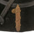 Original WWII Italian Black Shirt MVSN Fascist Lieutenant’s Fez with Bullion Fasces Original Items