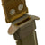 Original U.S. WWII M4 Bayonet by Utica Cutlery for the M1 Carbine with M8A1 Scabbard by B.M. Co Original Items