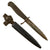 Original Imperial German WWI Trench Fighting Knife by Gottlieb Hammesfahr & Co. with Scabbard Original Items