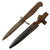 Original Imperial German WWI Trench Fighting Knife by Gottlieb Hammesfahr & Co. with Scabbard Original Items