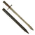 Original WWII Swiss Model 1914 Pioneer Sawback Sword Bayonet by Elsener with Scabbard Original Items