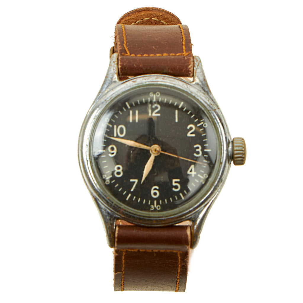 Original U.S. WWII 1943 Type A-11 USAAF Wrist Watch by Bulova - Fully Functional Original Items