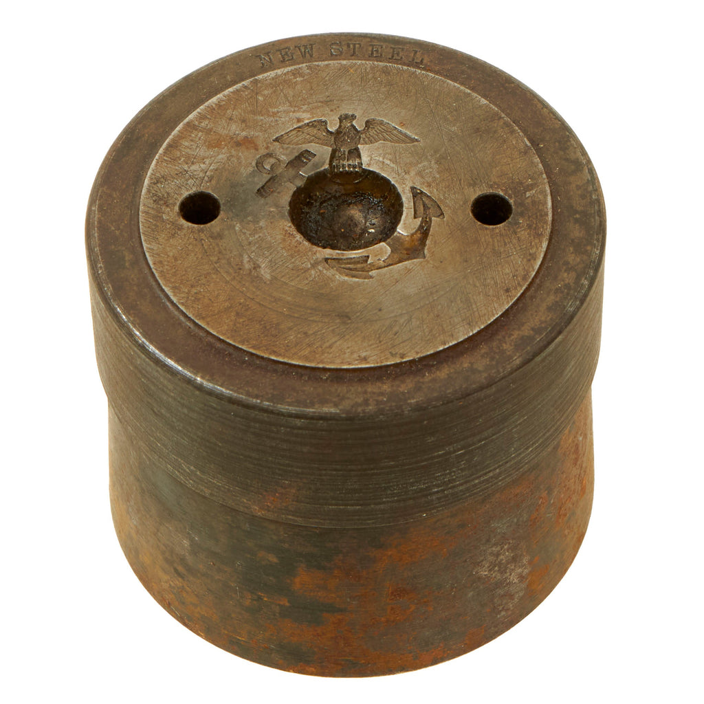 Original U.S. WWI USMC Manufacturing Die for Marine Corps Officer Collar EGA Insignia Original Items