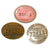 Original U.S. WWII Homefront New York Shipbuilding Corporation Camden, NJ Employee Badges - Lot of Three Original Items