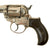 Original U.S. Colt M1877 .38cal Nickel-Plated Lightning Revolver with 3 ½" Barrel made in 1895 - Matching Serial 97197 Original Items