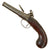 Original Early 18th Century English Short Queen Anne Flintlock Pistol by John Sibley of London - circa 1675 - 1715 Original Items