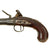 Original 18th Century English Queen Anne Flintlock Pistol by Fletcher with Turn-Off Barrel and Grotesque Butt Cap - Circa 1780 Original Items