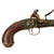 Original 18th Century English Queen Anne Flintlock Pistol by Fletcher with Turn-Off Barrel and Grotesque Butt Cap - Circa 1780 Original Items