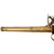 Original 18th Century English Brass Queen Anne Flintlock Pistol by Joseph Heylin with Grotesque Butt Cap - Circa 1770 Original Items