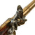 Original 18th Century English Brass Queen Anne Flintlock Pistol by Joseph Heylin with Grotesque Butt Cap - Circa 1770 Original Items
