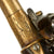 Original 18th Century English Brass Queen Anne Flintlock Pistol by Joseph Heylin with Grotesque Butt Cap - Circa 1770 Original Items
