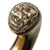 Original 18th Century English Brass Queen Anne Flintlock Pistol by Joseph Heylin with Grotesque Butt Cap - Circa 1770 Original Items