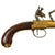 Original 18th Century British Brass Boxlock Flintlock Pistol with Turn Off Barrel and Mask Butt Cap - Circa 1780 Original Items