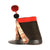 Original French 2nd Empire Pattern 1845 II National Guard Officer’s Shako with Chinscales & Pomme Original Items