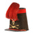 Original French 2nd Empire Artillery Regiment Officer’s Shako with Plume - Circa 1845 Original Items