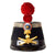 Original French Third Republic Model 1872 Artillery Shako with Pomme & Museum Tag Original Items