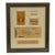 Original British Napoleonic Framed Duke of Wellington Ensemble Hair, Signed Check, & Carte de Visite with 1850 Letter of Provenance - 11⅞ x 13¾” Original Items
