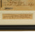 Original British Napoleonic Framed Duke of Wellington Ensemble Hair, Signed Check, & Carte de Visite with 1850 Letter of Provenance - 11⅞ x 13¾” Original Items