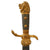 Original German Pre WWII Hirschfänger Lion’s Head Forestry Dress Cutlass by Weyersberg Kirschbaum & Cie with Scabbard Original Items