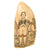 Original U.S. War of 1812 Era Scrimshaw Whaletooth with George Washington & Widow Theme Original Items