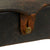 Original U.S. American Revolution / War of 1812 Era American Cartridge Box with Rosette & Wooden Insert - Brass Securing Knob Retained Original Items
