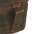Original U.S. American Revolution / War of 1812 Era American Cartridge Box with Rosette & Wooden Insert - Brass Securing Knob Retained Original Items