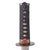 Original 17th Century Edo Period Japanese Handmade Wakizashi Short Sword with Lacquered Scabbard and Sageo Cord