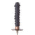 Original 17th Century Edo Period Japanese Handmade Wakizashi Short Sword with Lacquered Scabbard and Sageo Cord