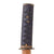 Original 18th Century Japanese Edo Period Handmade Tanto Short Sword with Highly Decorative Lacquered Scabbard Original Items