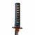 Original 18th Century Edo Period Japanese Handmade Ō-Wakizashi Short Sword with Lacquered Scabbard