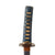 Original 18th Century Edo Period Japanese Handmade Ō-Wakizashi Short Sword with Lacquered Scabbard