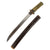 Original 18th Century Japanese Edo Period Handmade Tanto Short Sword with Lacquered Scabbard