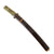Original 18th Century Japanese Edo Period Handmade Tanto Short Sword with Lacquered Scabbard