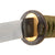 Original 18th Century Japanese Edo Period Handmade Tanto Short Sword with Lacquered Scabbard