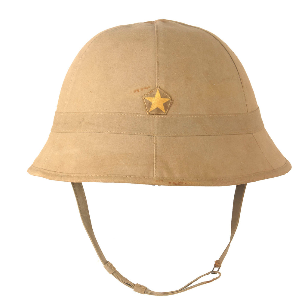 Original Imperial Japanese Army WWII Type 98 Sun Pith Helmet - Dated 1941 Original Items