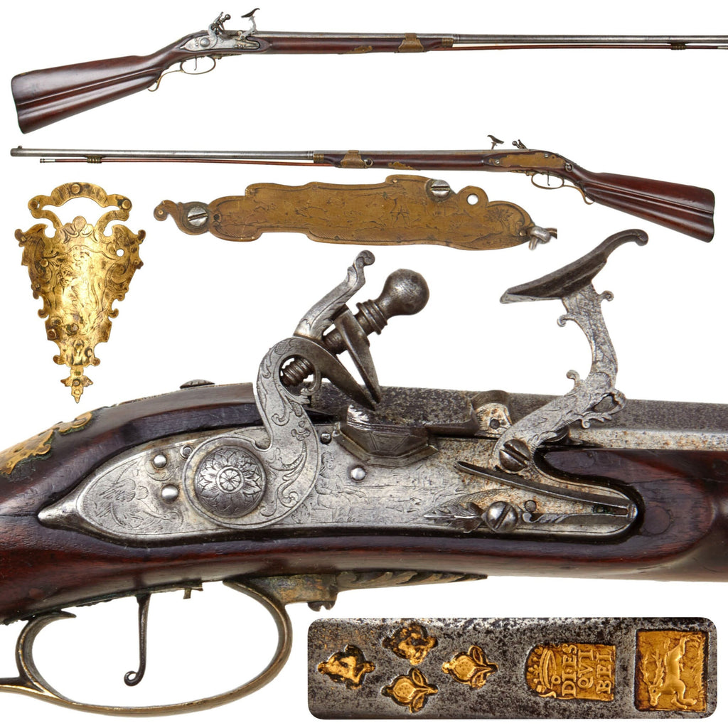 Original 18th Century Spanish Snaphaunce Lock 20 Bore Fowling Piece by Diego Esquivel of Madrid - Circa 1720 Original Items
