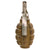 Original Post-WWII Soviet Russian Inert F1 Hand Fragmentation Grenade - Afghan Bringback - Rare Original Items
