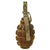 Original Post-WWII Soviet Russian Inert F1 Hand Fragmentation Grenade - Afghan Bringback Original Items