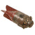 Original Italian WWII "Red Devil" Inert 45mm Brixia Model 35 Mortar Bomb with Retained Internal Shrapnel Coil by Armerie Gnutti Lumezzane - Dated 1941 Original Items