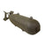 Original U.S. Cold War Navy Practice Bomb MK15 Mod 4 Painted OD Green with Added Door - Inert Original Items