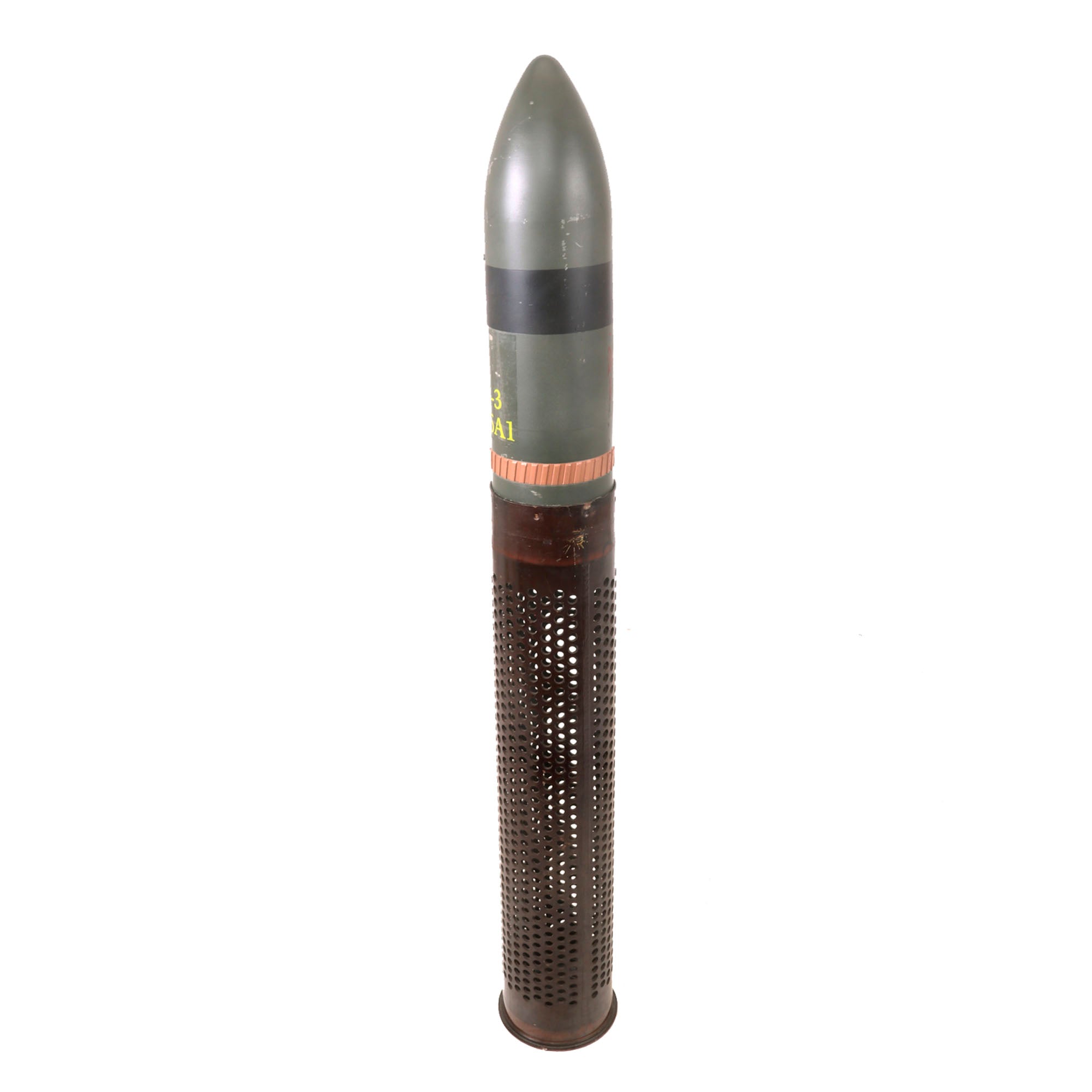 Original Early Cold War U.S. 106mm M40 Recoilless Rifle Inert HEP-T Ro ...