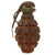 Original French WWI F1 Practice Hand Grenade with Billant Modèle 1916 Fuse - Inert Original Items