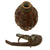 Original French WWI F1 Practice Hand Grenade with Billant Modèle 1916 Fuse - Inert Original Items